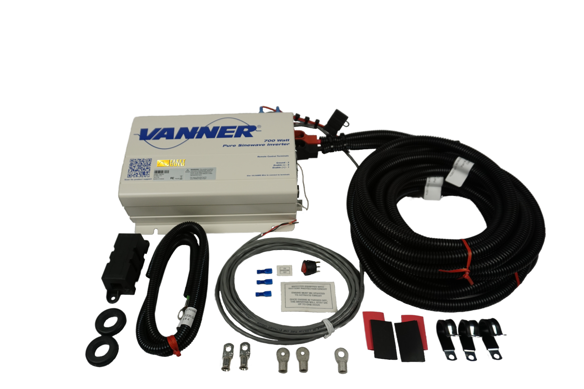 FLEET GOLD® 700-WATT Vanner Power Inverter Kit