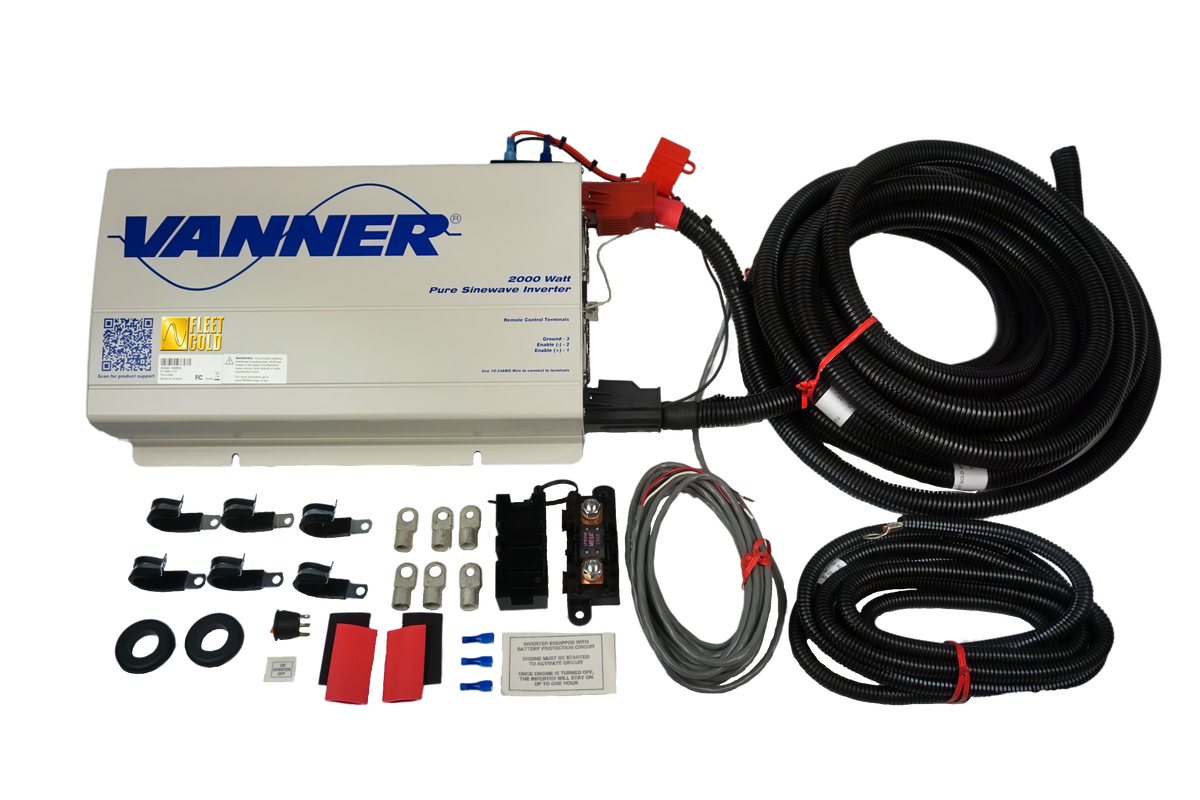 FLEET GOLD® 2,000-WATT Vanner Power Inverter Kit