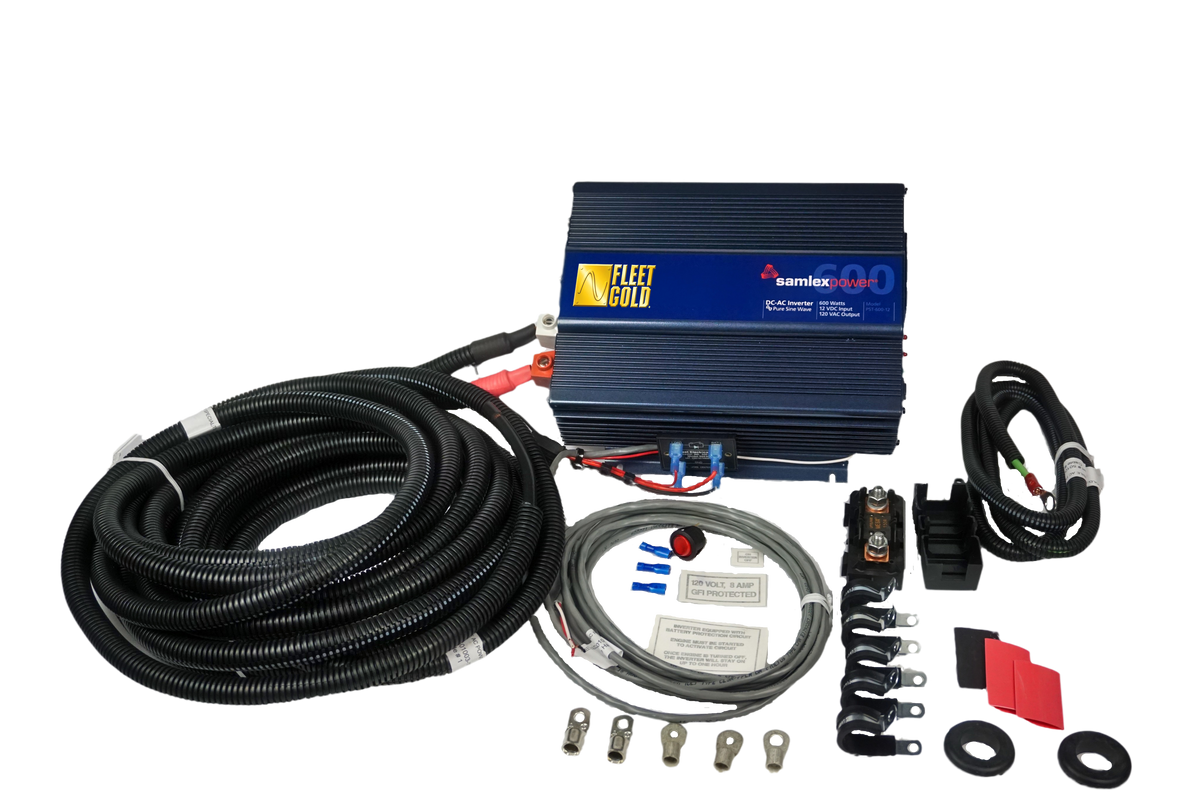 FLEET GOLD® 600-WATT Samlex Power Inverter Kit