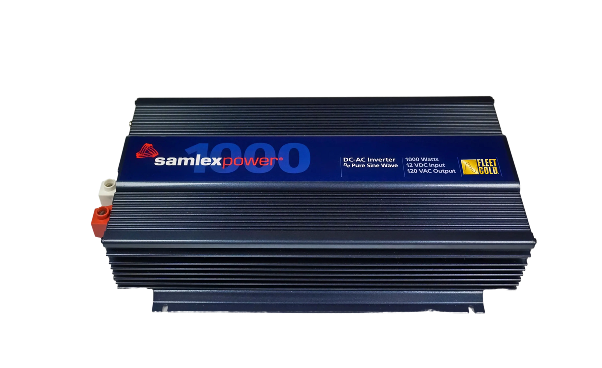 Above view of the Samlex 1,000 watt power inverter