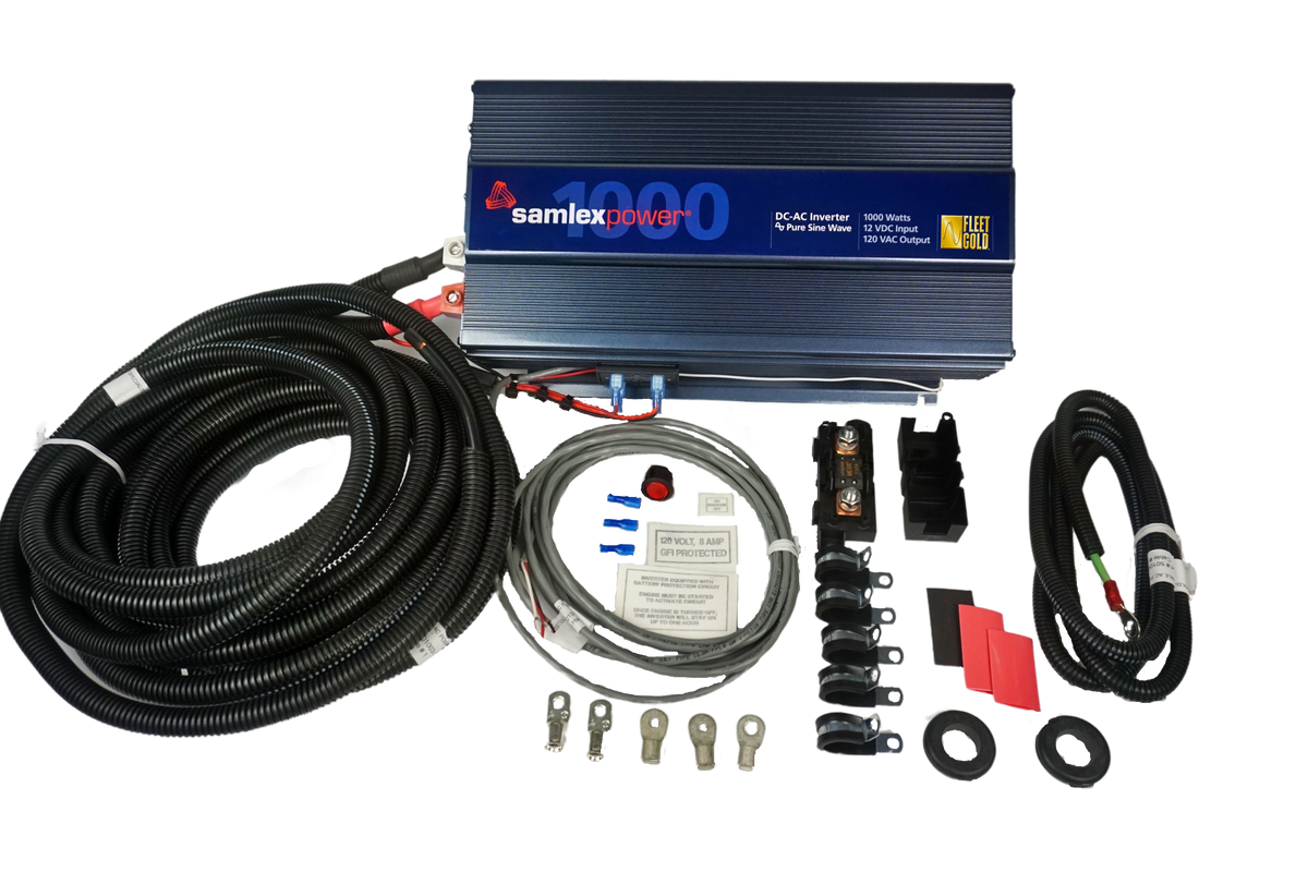 FLEET GOLD® 1,000-WATT Samlex Power Inverter Kit