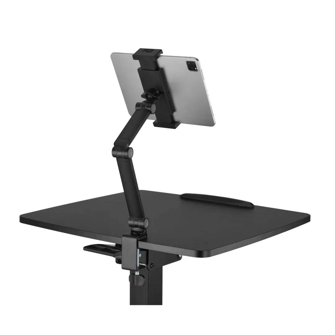 Articulating C Clamp Mounted Tablet Arm