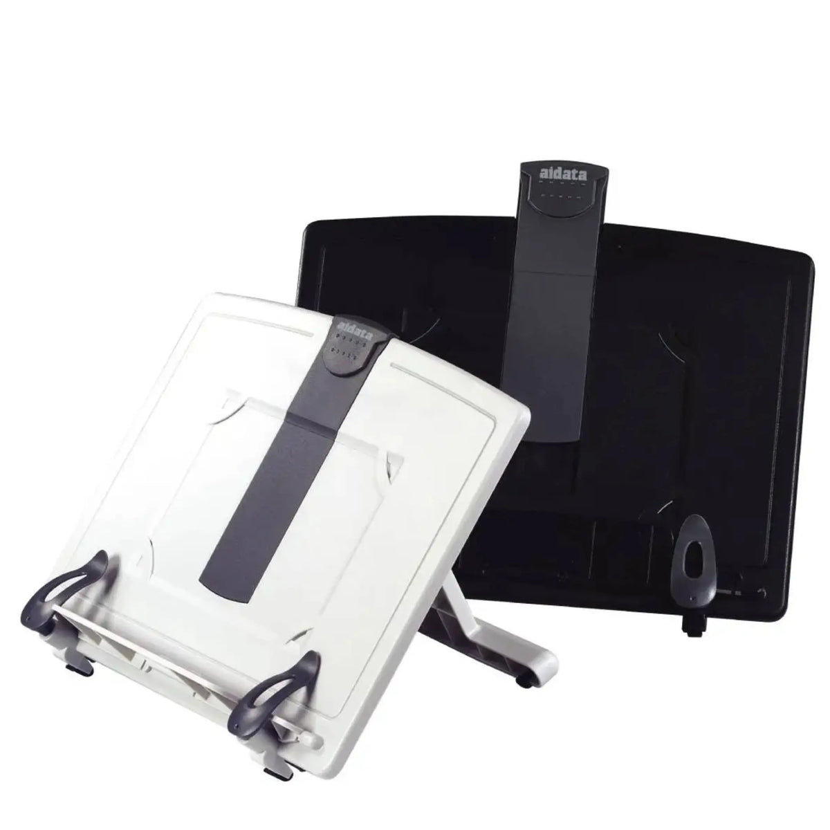 Book and Copy Desktop Stand Functioning as a book stand, document copy holder, and photo frame.