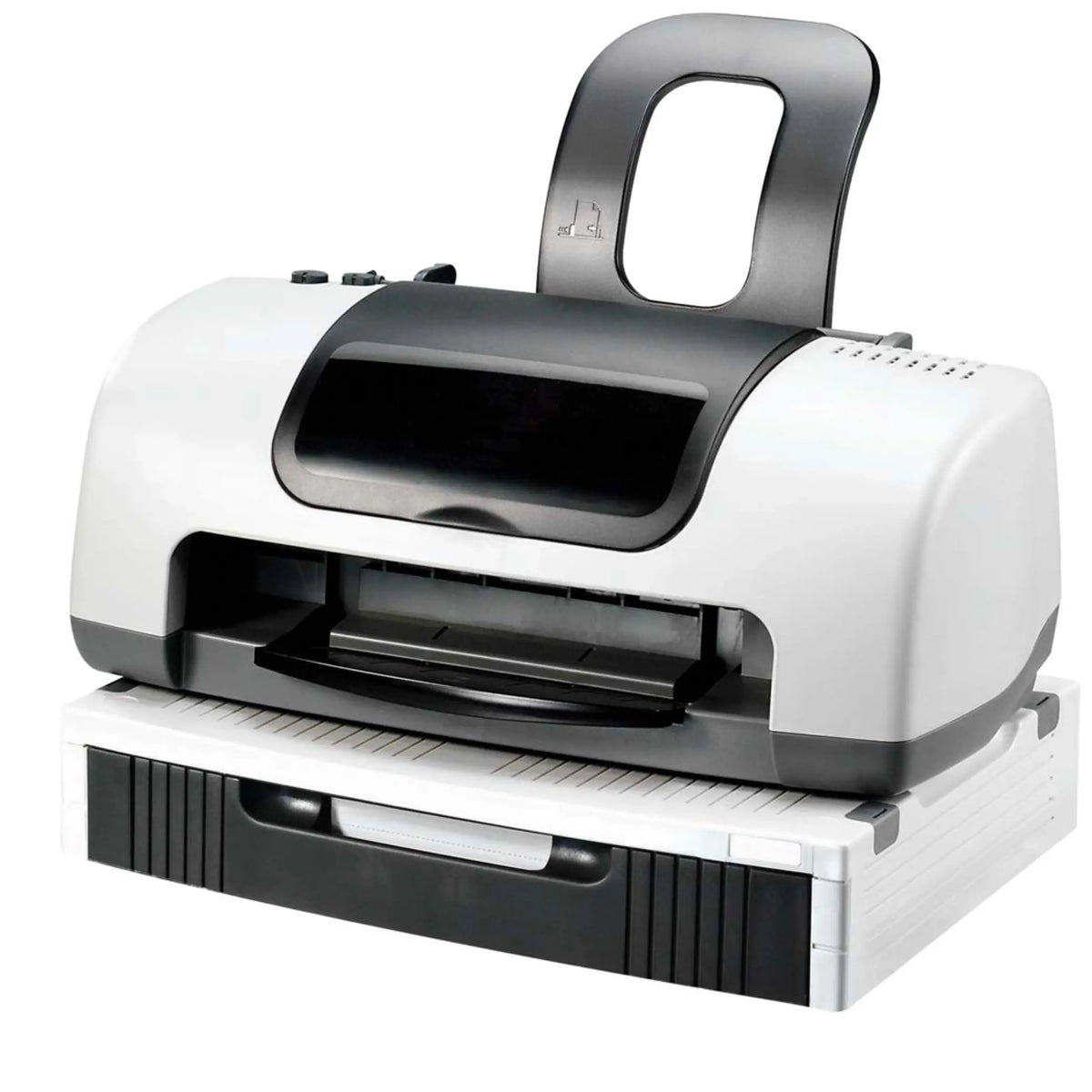 Basic Monitor/Printer Station with Printer on top