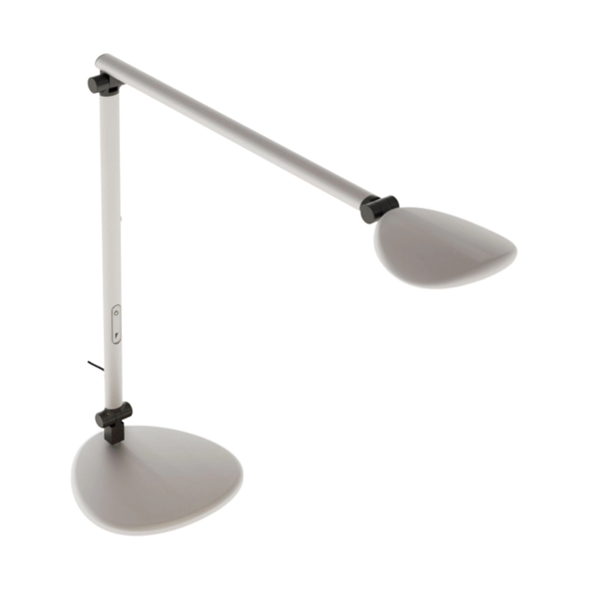 Top view off the Astra 3 Double Arm Desk Light (bases sold separately)
