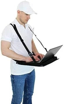 Man with Laptop Harness