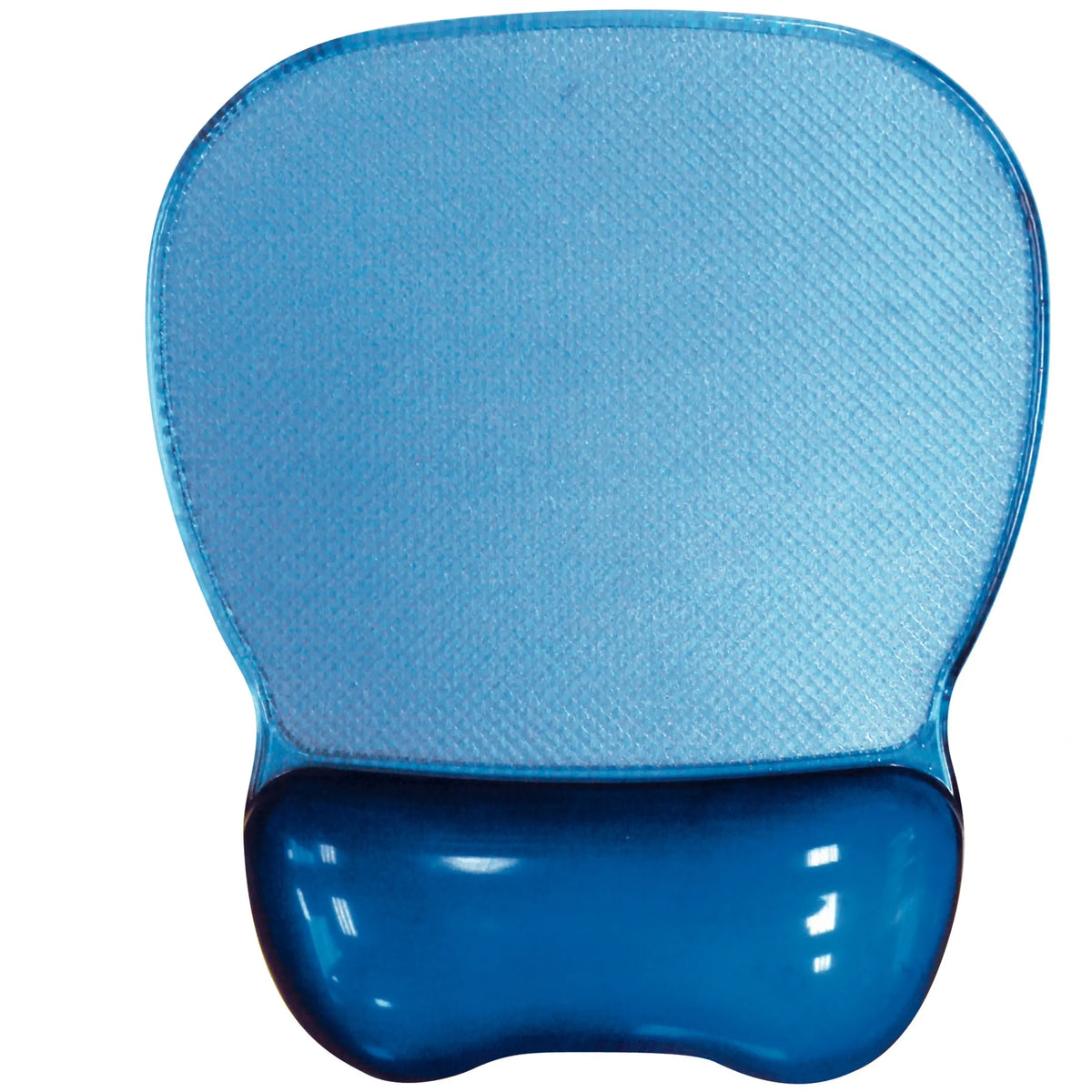 Blue Crystal gel Mouse Pad with Wrist Rest