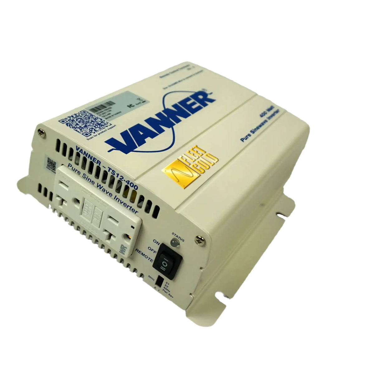 Vanner power inverter on a white background