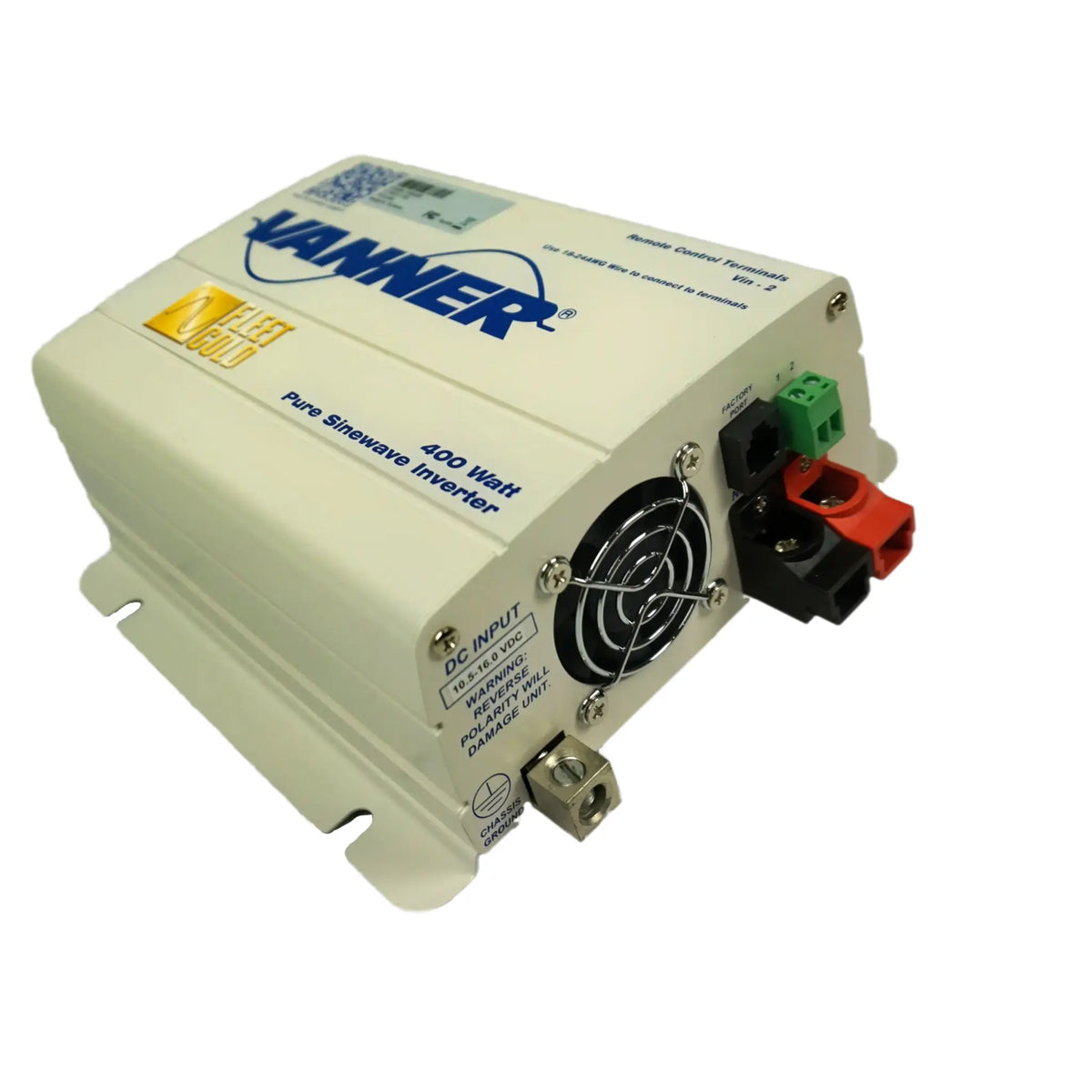 Vanner power inverter on a white background