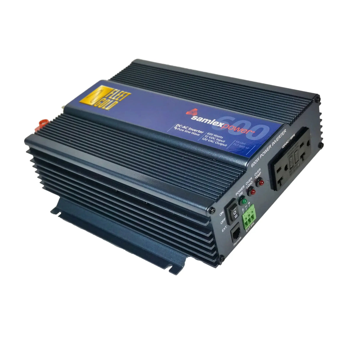 Power inverter with Samlex America branding on a white background