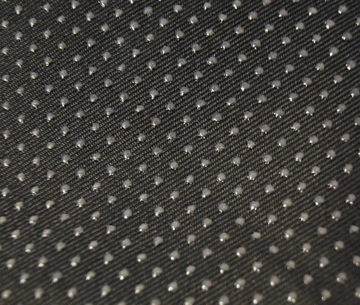 Close up of non-slip texture on the bottom of the get seat cushion