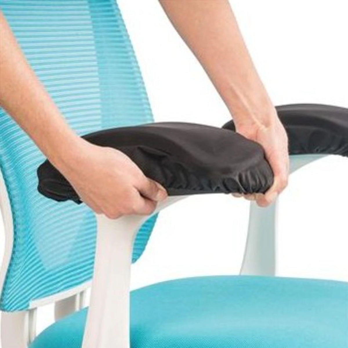 Stretchable Memory Foam Arm Covers for Office Chairs