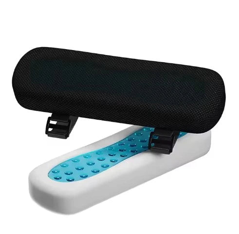 Ergonomic Memory Foam Arm Rest Pads with Cooling Gel