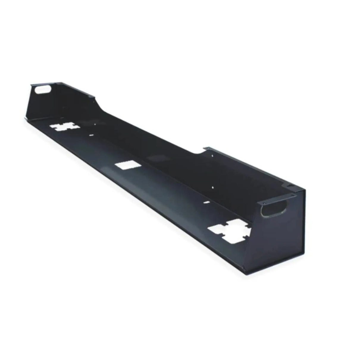 Black High Capacity Cable Trough