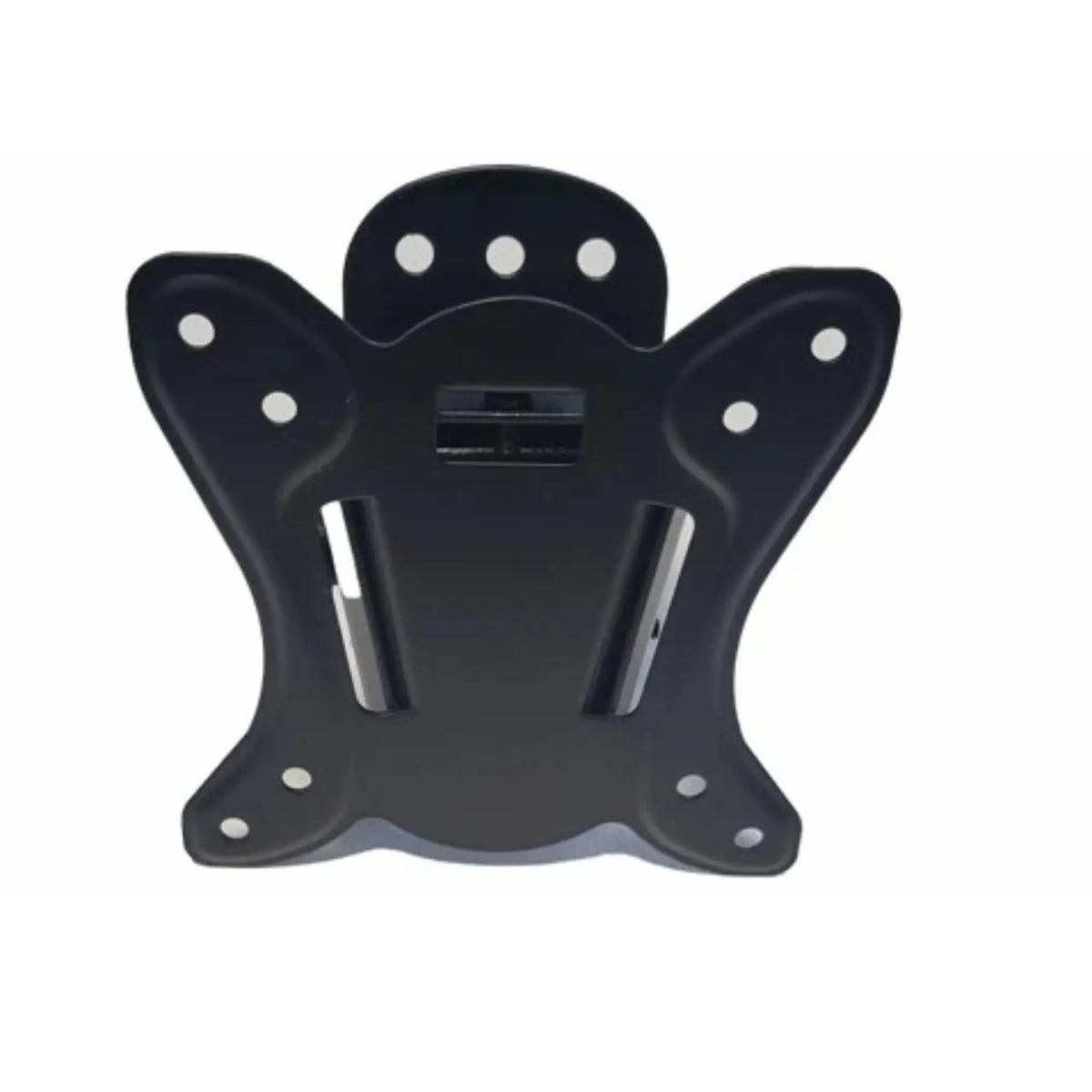 VESA mount supporting monitors up to 27 inches and 55lbs with full motion for tilt and swivel adjustments.