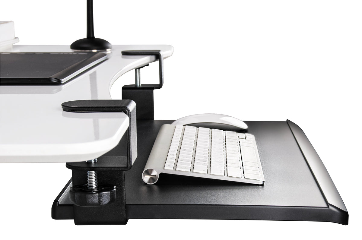 Desk Clamp Keyboard Tray