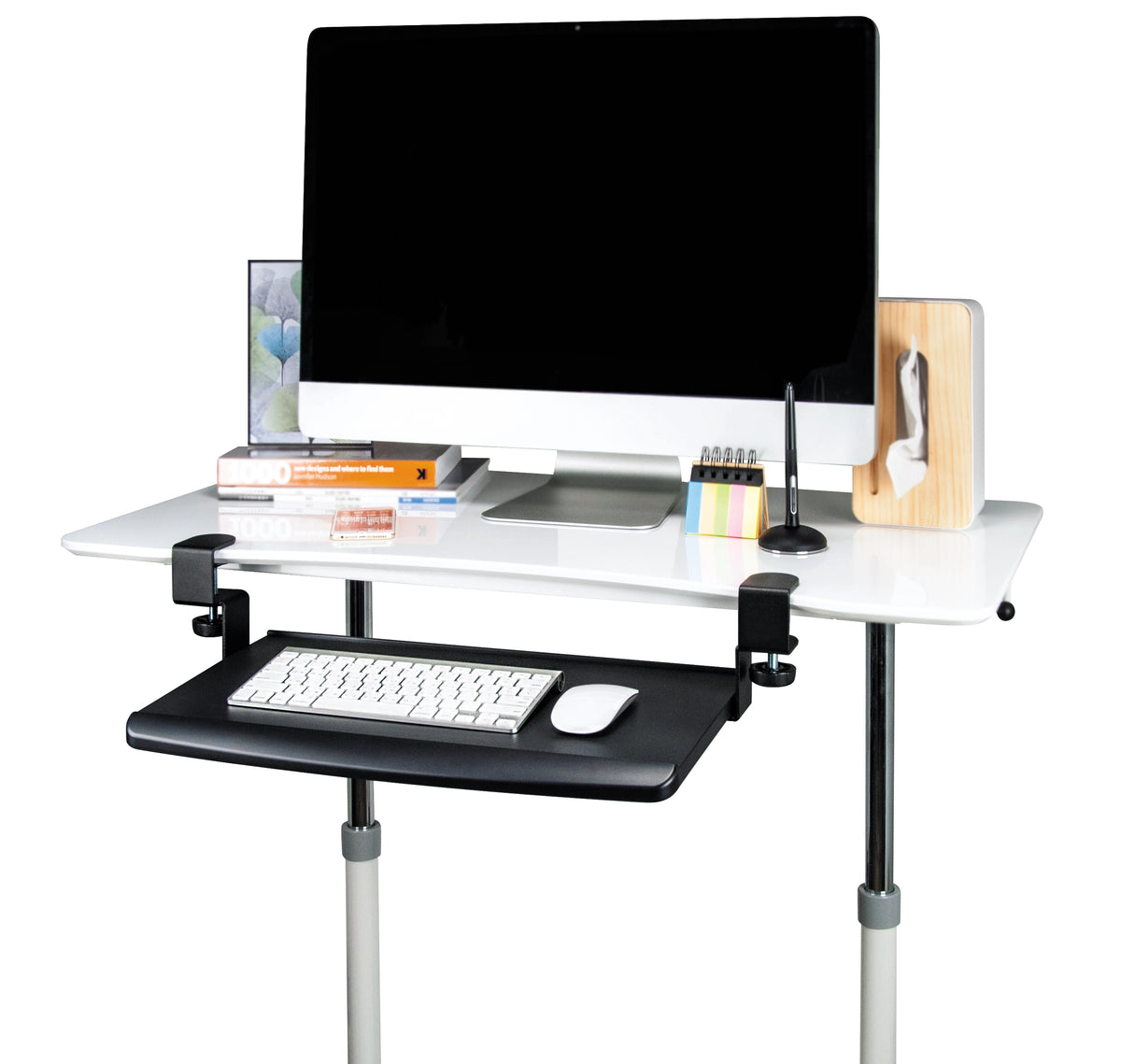 Desk Clamp Keyboard Tray