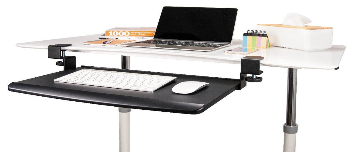 Desk Clamp Keyboard Tray