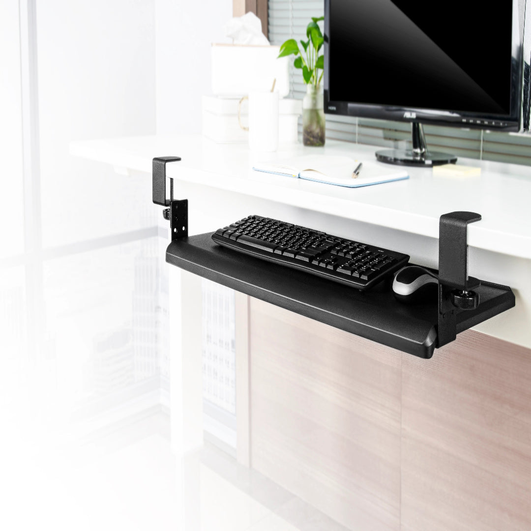 Height Adjustable Desk Clamp Keyboard
