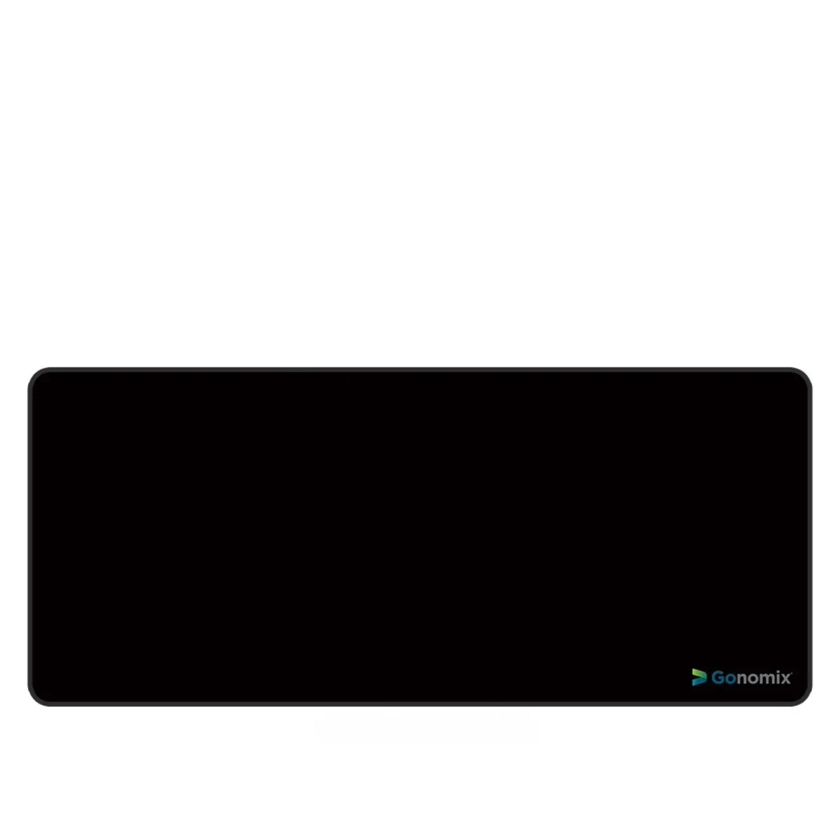 The Gonomix Premium Desktop Mouse and Keyboard Pad: Smooth Black Surface for effortless mouse movement and has ample space Accommodating both mouse and keyboard.
