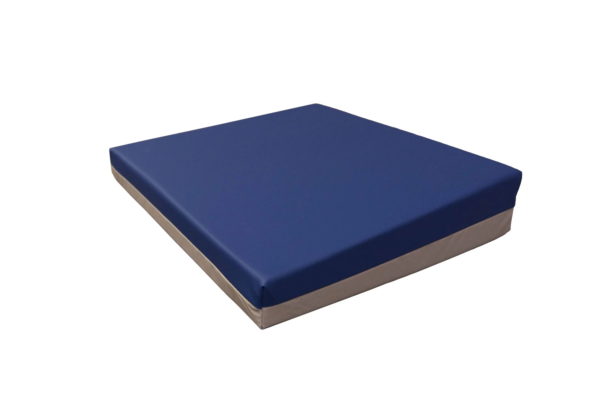 high-density foam, this cushion provides stability and comfort while reducing pressure. Its fluid-resistant top cover and waterproof bottom make it durable and low-maintenance. Designed to prevent sliding forward, this cushion is ideal for home, office, or wheelchair users.