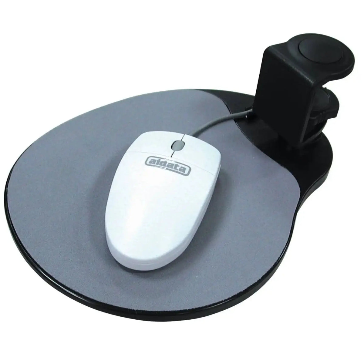 Black Under-Desk Mouse Platform