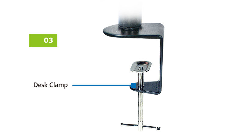 Universal Tablet Desk Clamp ViewStand