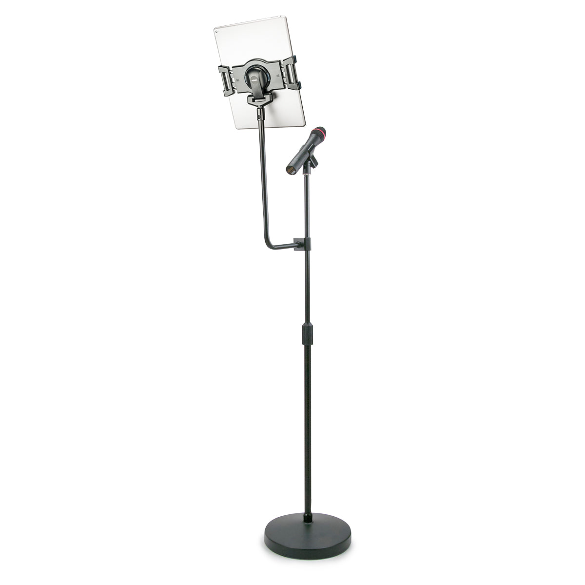 Universal Tablet Mic Stand Mount (Black) (XL)