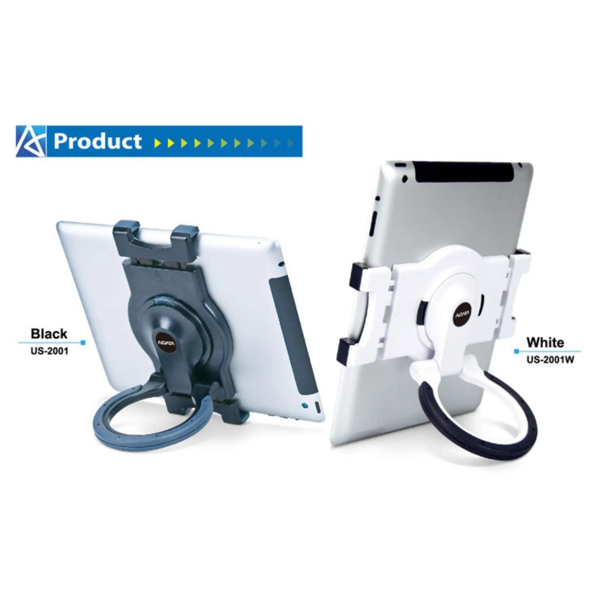 White and Black Universal Tablet MultiStand