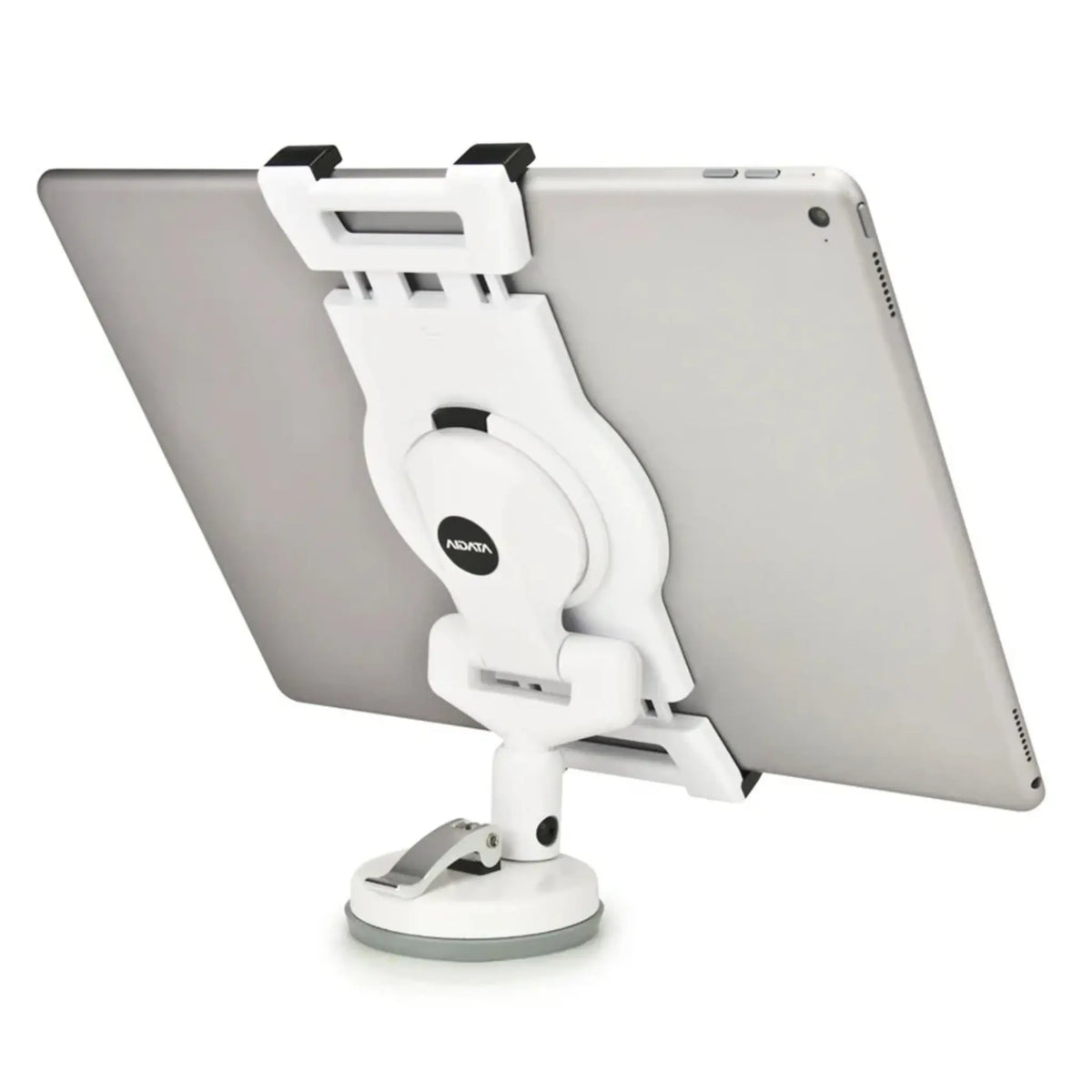 Universal Tablet Suction Stand vertically adjusted