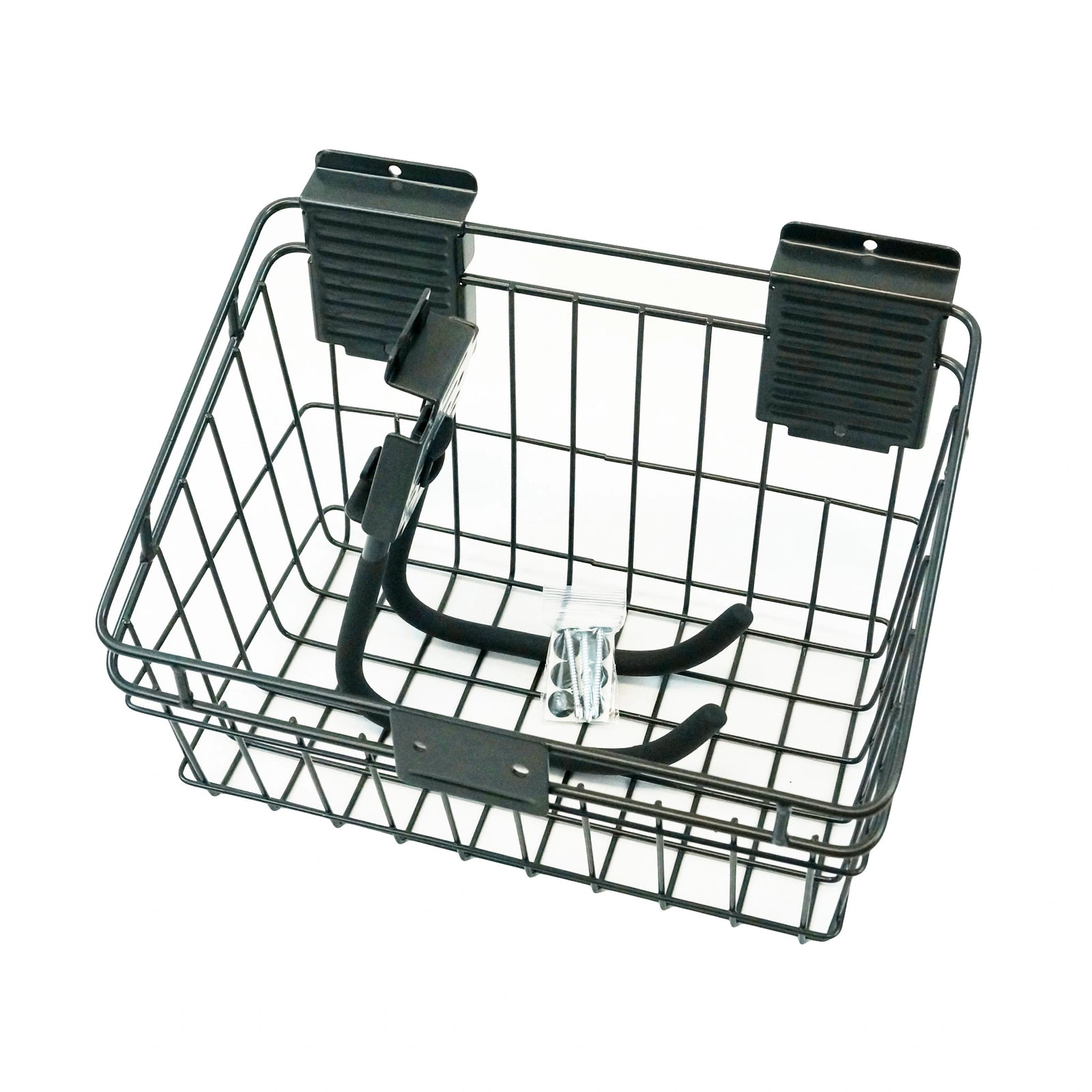 The VanGo 610 Enhances the storage capabilities of your VanGo 600 series desk. It offers a heavy-duty steel basket and a J-Hook which allow easy installation.