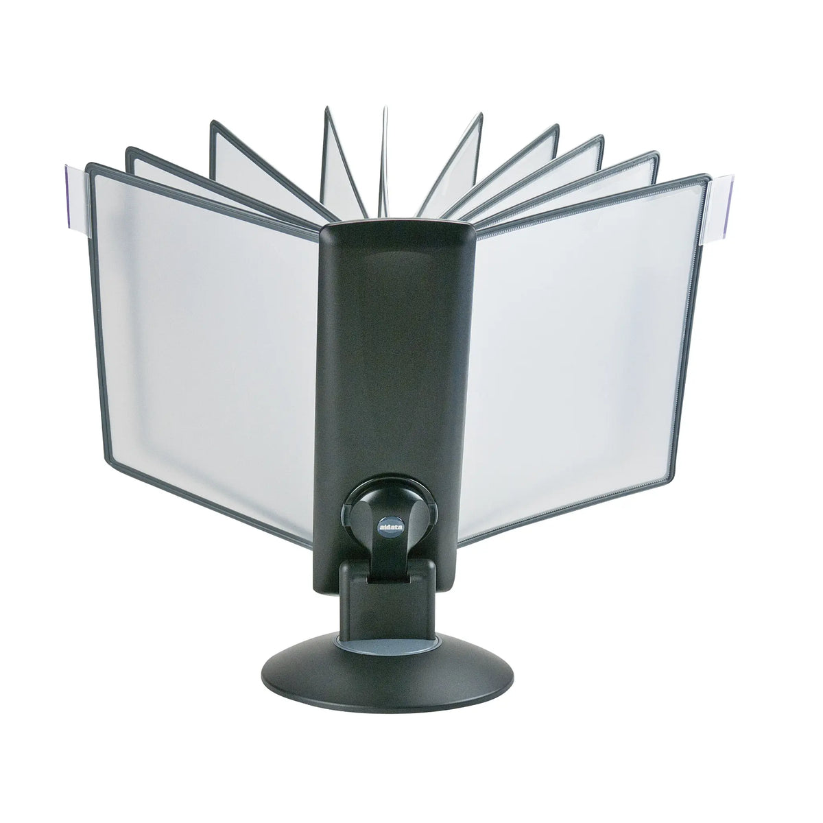 Black View-Adjust Rotary Reference Organizer (10 Panel)