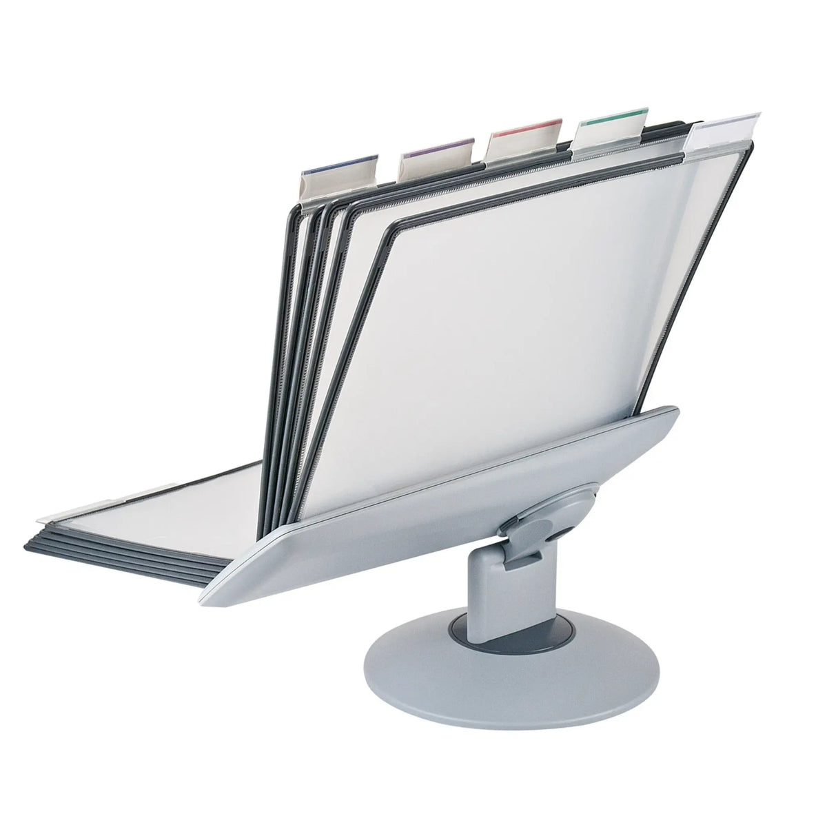 View-Adjust Rotary Reference Organizer (10 Panel) opened upwards