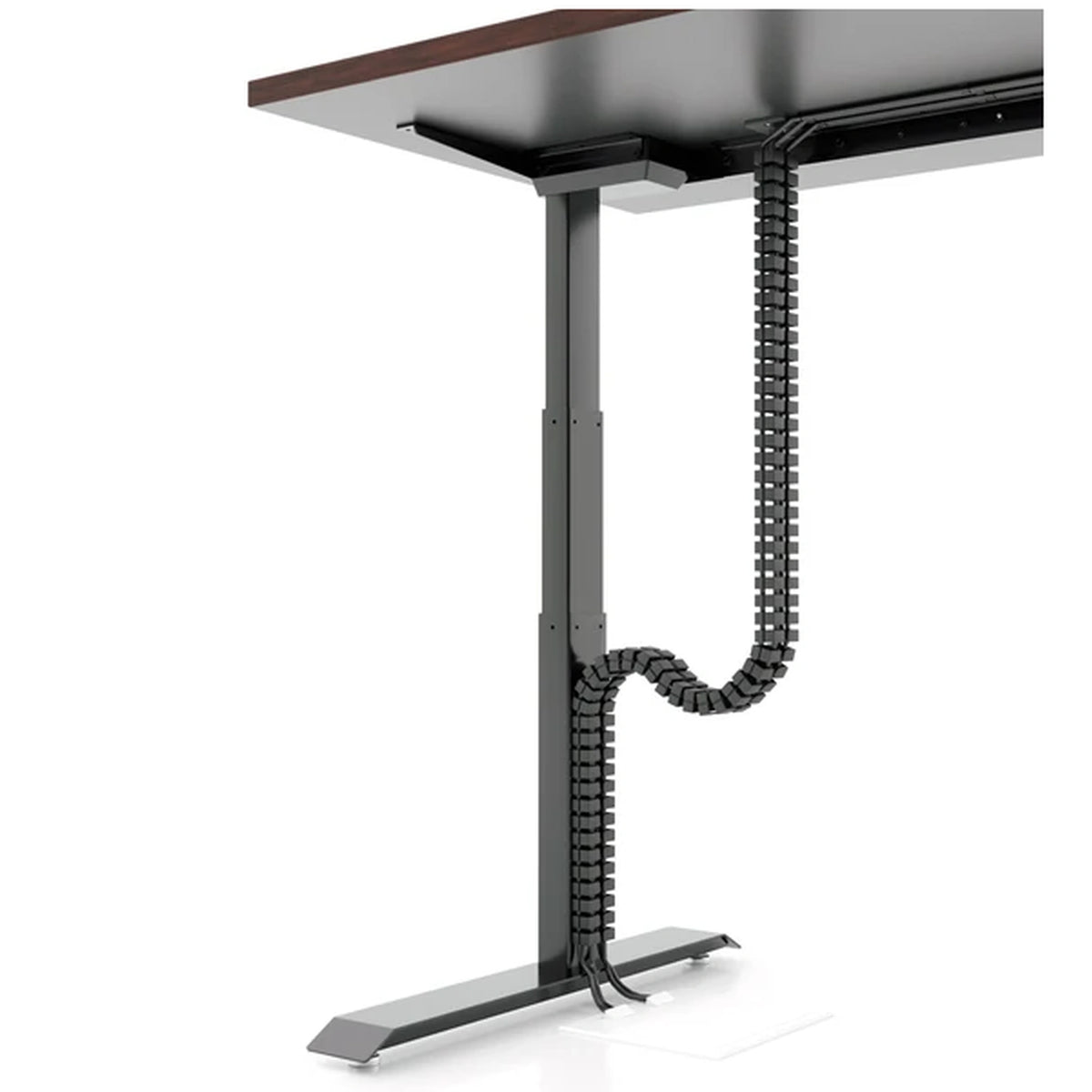 Black magnetic cable management