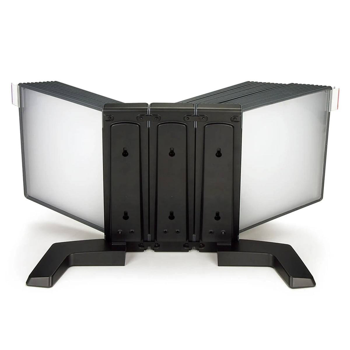 Weighted Desktop Reference Organizer with extra panels
