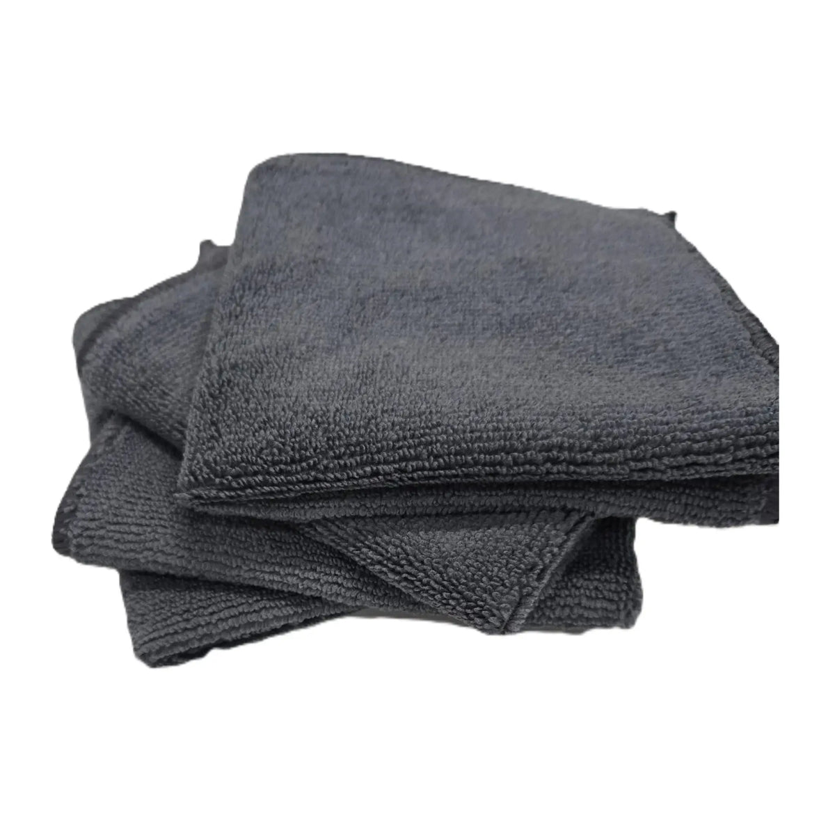 Stack of Gonomix&#39; Microfiber Cleaning Cloths that are easily folded and stored away. 